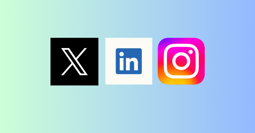 social media icons - enews