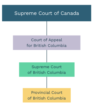 levels of Canadian court